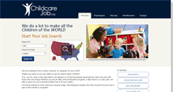 Desktop Screenshot of childcarejob.org